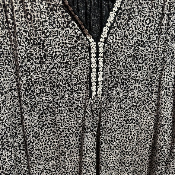 Lucky brand blouse size L - Picture 3 of 5